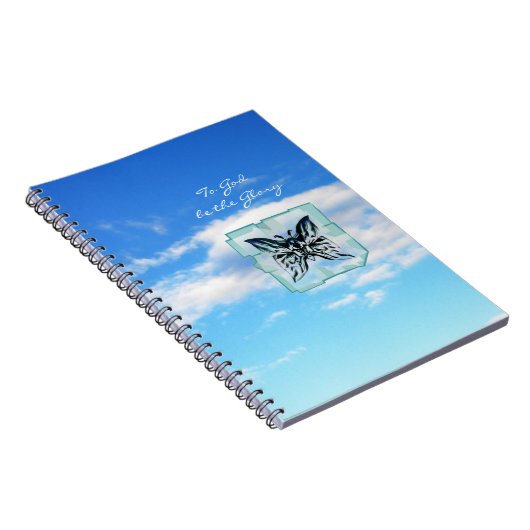 Open de hemel voor God de glorie Notitieboek (Rechterzijde)