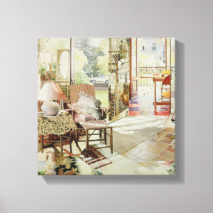 Open deur 1987 canvas afdruk