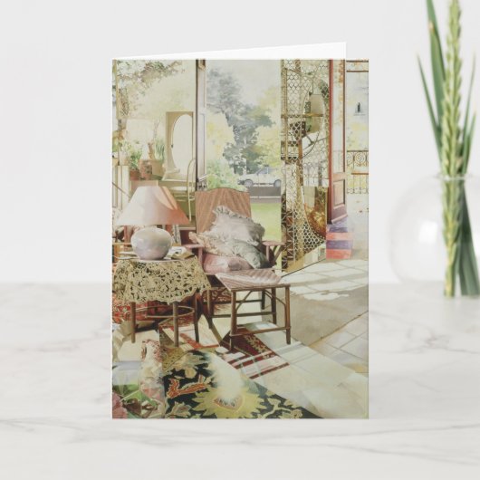 Open Deur 1987 Feestdagen Kaart (Voorkant)