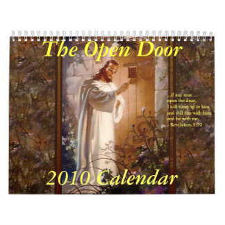 Open deur 2010 Agenda Kalender