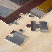 Open deur in de verboden stad - Beijing, China Legpuzzel (Zijkant)