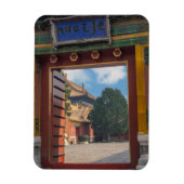 Open deur in de verboden stad - Beijing, China Magneet (Verticaal)