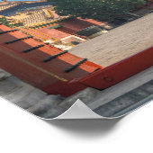 Open deur in de verboden stad - Beijing, China Poster (Hoek)