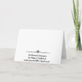 Open deur kaart (Achterkant)