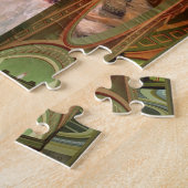 Open deur naar de baden legpuzzel (Zijkant)