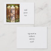 Open deur naar de baden visitekaartje (Voorkant / Achterkant)