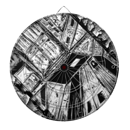 Open deuren dartbord (Voorkant)