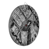 Open deuren dartbord (Voorkant Links)