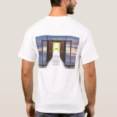 Open deuren (in wolken breken) T-shirt (Achterkant)
