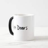 Open deuren magische mok (Voorkant links)