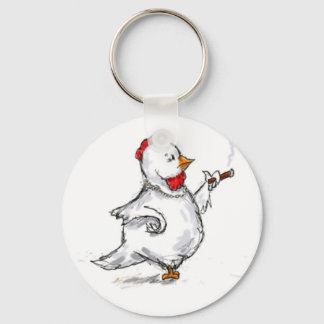 Open Deuren met Dr Julia Chicken Sleutelhanger
