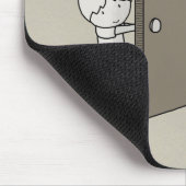 Open deuren muismat (Hoek)