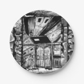 Open deuren papieren bordje (Voorkant)