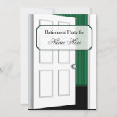 Open Deuren Pensioenpartij Kaart (Voorkant)