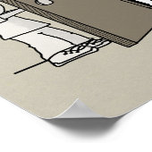 Open deuren poster (Hoek)