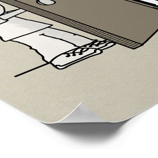 Open deuren poster (Hoek)