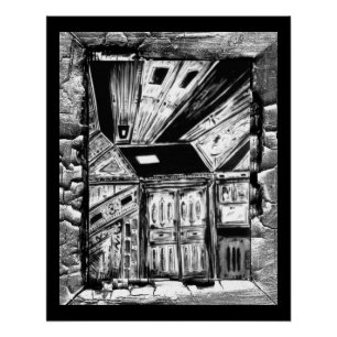 Open deuren poster
