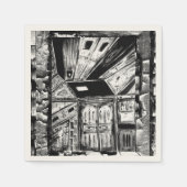 Open deuren servet (Voorkant)