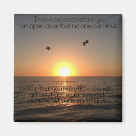 Open deurmagneet magneet