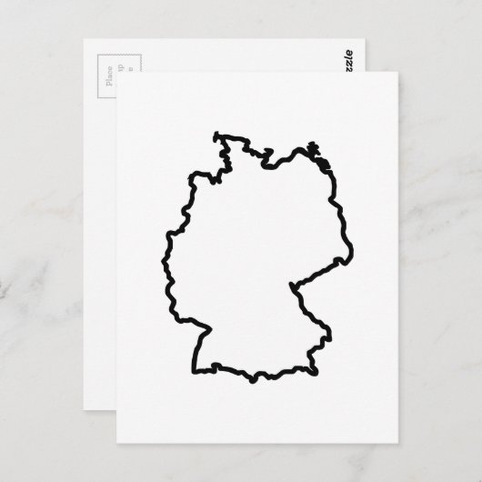 OPEN DUITSLAND BRIEFKAART (Voorkant / Achterkant)