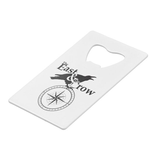 Open E&C Wallet Fles Creditkaart Flessenopener (Achterkant Gekanteld)