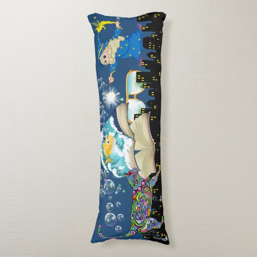 Open een avontuur - SRF Lichaamskussen (Voorkant Verticaal)