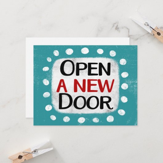 Open een nieuw Wenskaart Kaart (Voorkant / Achterkant in situ)