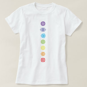 Open en controleer uw Chakra T-shirt