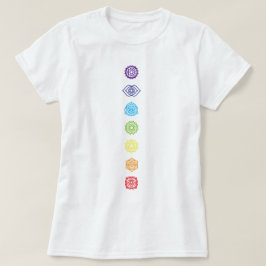 Open en controleer uw Chakra T-shirt