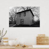 Open en gedeeltelijk gebroken poster (Keuken)