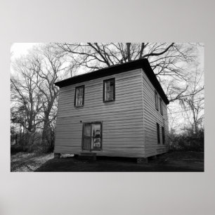 Open en gedeeltelijk gebroken poster