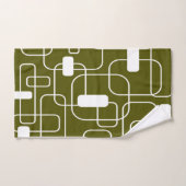 Open en gesloten rechthoeken bad handdoek (Handdoek)