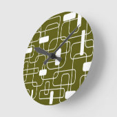 Open en gesloten rechthoeken - Camo  Ronde Klok (Hoek)