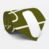 Open en gesloten rechthoeken - Camo Stropdas (Opgerold)