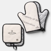 OPEN FIRE DIVISION – Bill Corporation Ovenmit Ovenwant & Pannenlap Set (Voorkant / Achterkant)