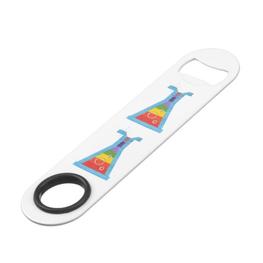 Open flaconflacon Volcano Speed Flessenopener (Voorkant Gekanteld)