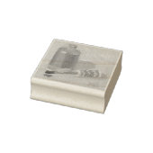 Open Fles Rubberstempel (Stempel)