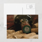 Open flesje briefkaart (Voorkant / Achterkant)