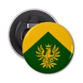 Open flesje button flesopener (Voorkant)