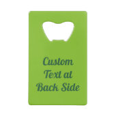 Open flesje met watermeloen-vlag creditkaart flessenopener (Achterkant)