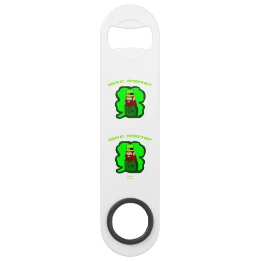 Open flesje voor magische snelheid Leprechaun Speed Flessenopener (Voorkant)