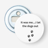 Open flesjes button flesopener (Voorkant)