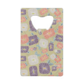 Open flesjes decò creditkaart flessenopener (Voorkant)