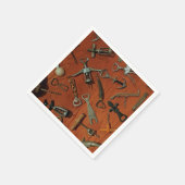 Open flesjes servet (Hoek)