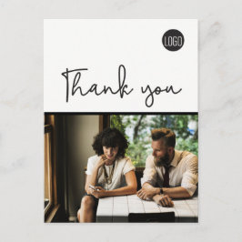 Open For Business Uw Logo Updates Dank U Briefkaart