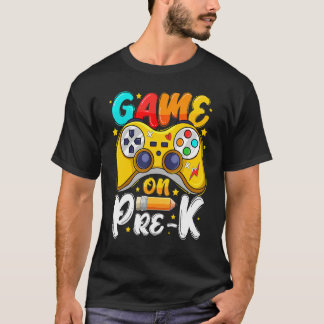 Open game op pre-k-niveau op pre-k-naar-school t-shirt