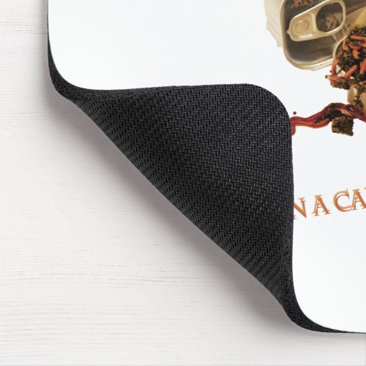 Open geen blik van de Wormen Muismat (Hoek)