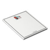 Open geen kerstcadeautjes notitieblok (Schuin)