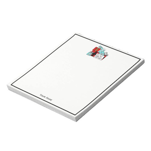 Open geen kerstcadeautjes notitieblok (Linkerzijde)