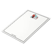 Open geen kerstcadeautjes notitieblok (Schuin)